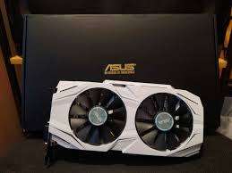 NVIDEA ASUS GTX 1070 8GB (WHITE) GRAPHICS VIDEO CARD GOOD CONDITION