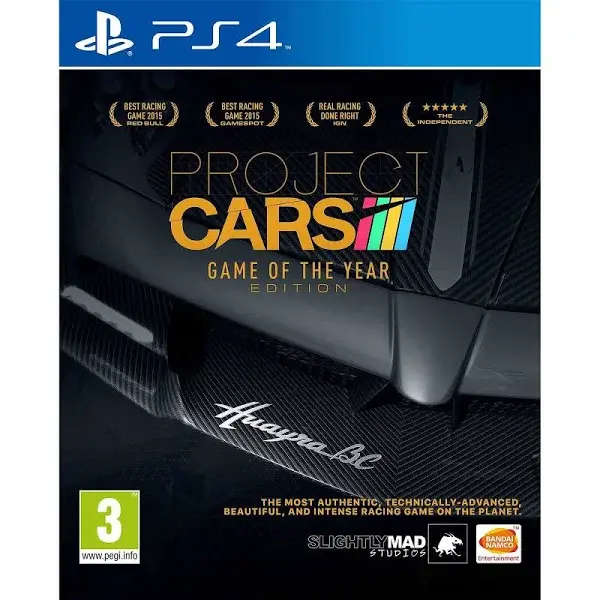 Project CARS - Game of the Year Edition (PS4) PLAYSTATION 4 - USED EXCELLENT CONDITION
