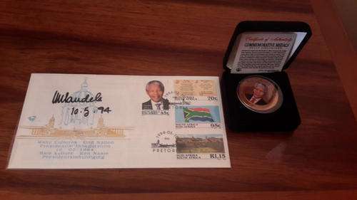 EXTREMELY RARE FDC SIGNED AND UNIQUELY DATED