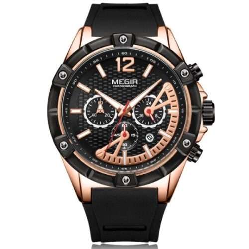 Megir 2083 Black !! Chronograph Watch!! Brand New!! Clearance