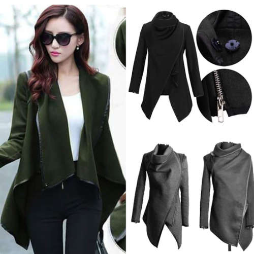 Wrap coat* UP TO SIZE 40
