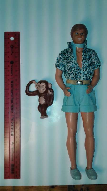 Mattel Barbie Ken Doll "Animal Lovin"