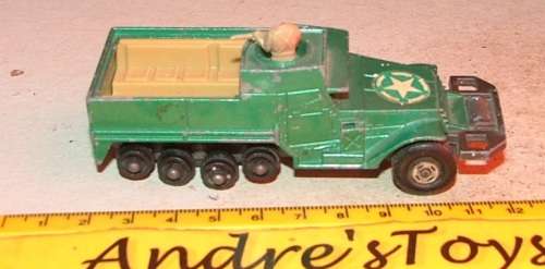 Matchbox Battle Kings ~ 1974 ~ K108 M3 AL Half Track APC ~ Loose
