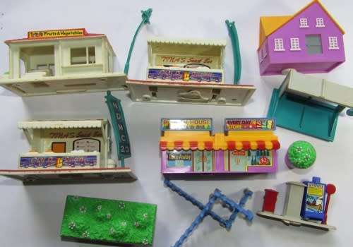 Plastic Mini Town Lot