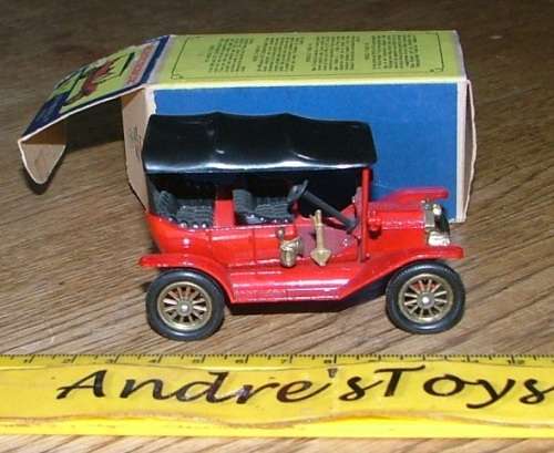 Matchbox Models of Yesteryear ~ Y-1 1911 Model T Ford ~ Picture box ~ England