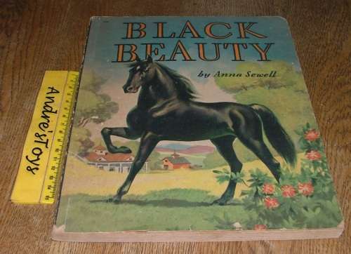 Black Beauty by Anna Sewell Whitman Publishing #706, illustrated by Dan Muller 1945
