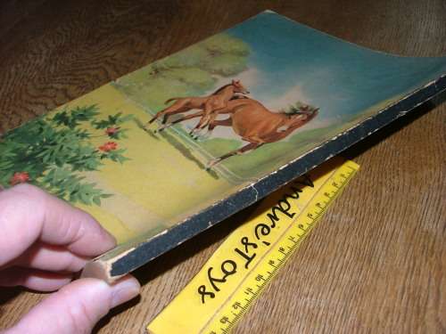 Black Beauty by Anna Sewell Whitman Publishing #706, illustrated by Dan Muller 1945