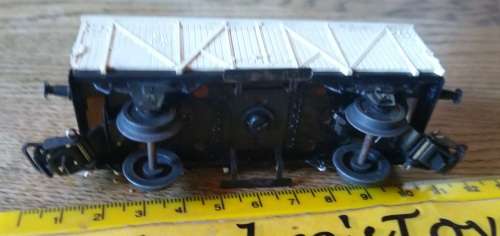 Model train ~ Marklin white box car