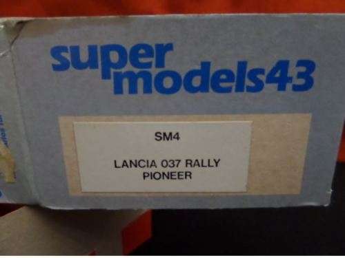 Super Models 43 SM4 Lancia 037 RALLY PIONEER