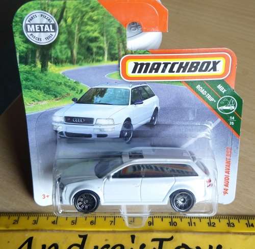 2018 Matchbox ~ No20/125 '94 Audi Avant RS2 ~  Mint on Short Card
