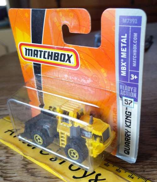 2007 Matchbox ~ No57 Quarry King ~ Mint on Short card