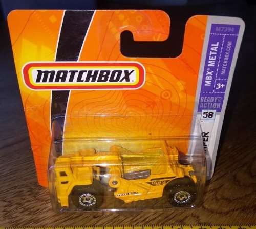 2007 Matchbox ~ No58 Scraper ~ Mint on Short card