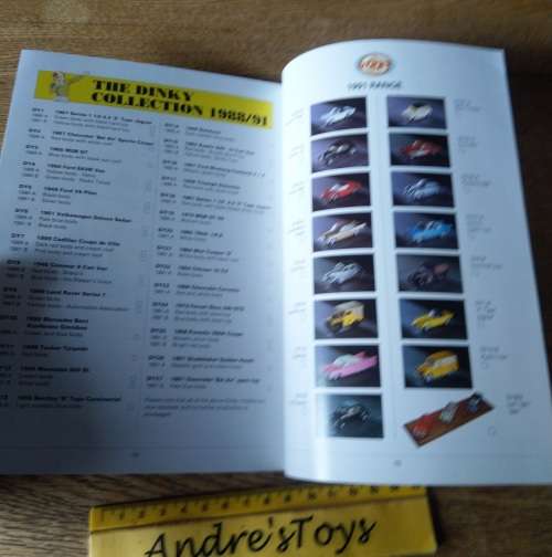 Matchbox ~ 1992 The Dinky Collection "Dream Machines" ~ booklet