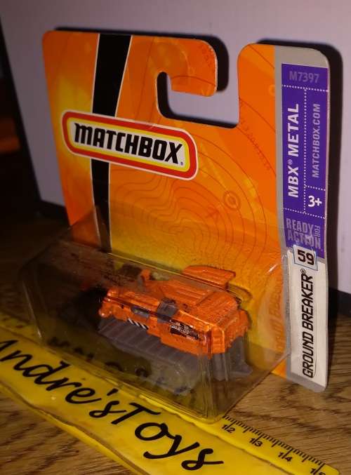 2007 Matchbox ~ No59 Ground Breaker ~ Mint on Short card