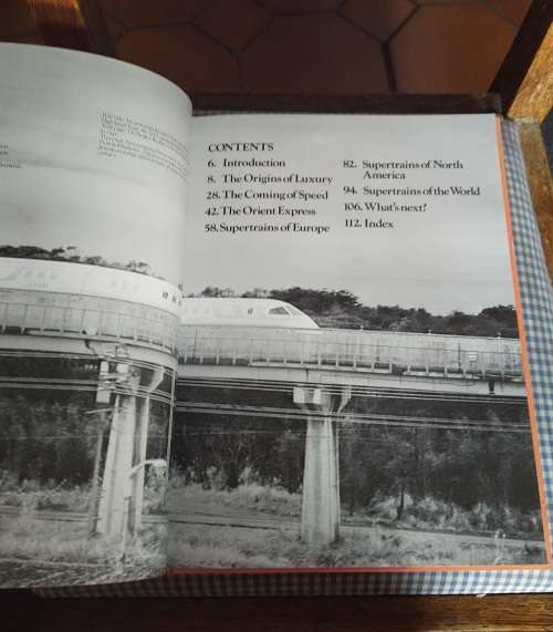 Supertrains ~ AA Ron E Klein ~ ISBN 0-86124 203 3