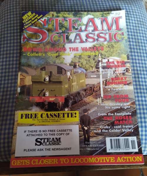 STEAM CLASSIC ~ magazine ~ November 1995