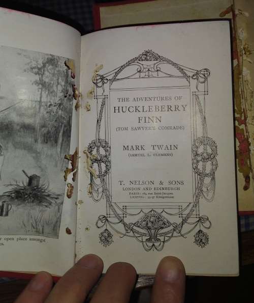Tom Sawyer & Huckle berry Finn by Mark Twan sold together