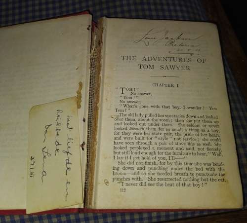 Tom Sawyer & Huckle berry Finn by Mark Twan sold together