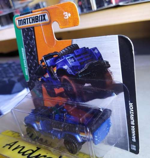 2014 Matchbox ~ 102/120 Sahara Survivor ~ Mint on Short card