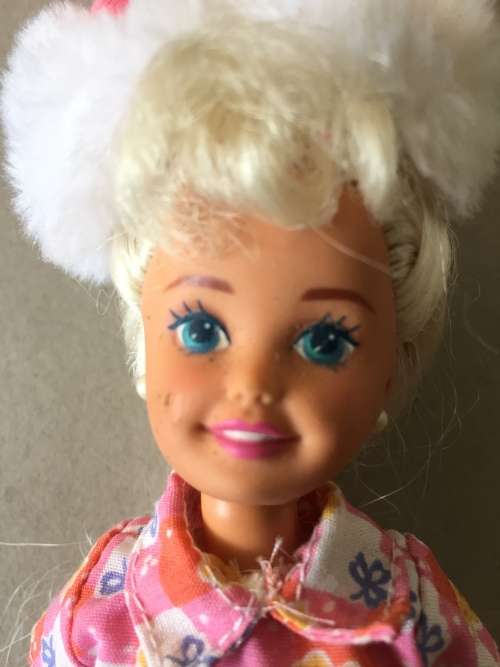 Barbie - Skipper with Pink Christmas Hat