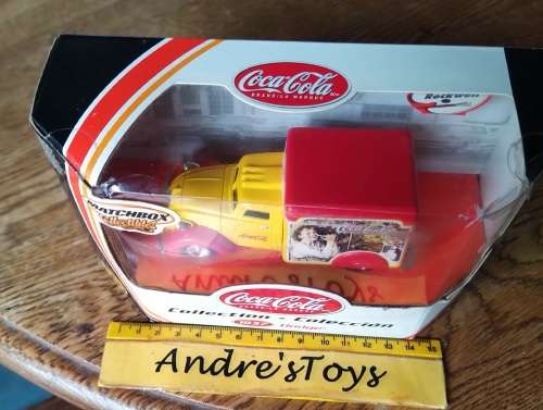 2001 Matchbox Collectibles Coca-Cola ~ 1937 Dodge ~ Mint in Display Box