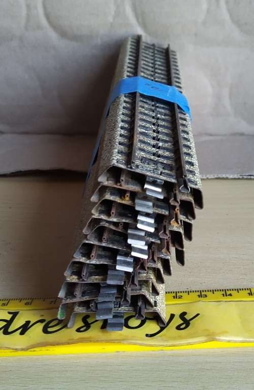 Model train ~ Marklin ~ HO ~ M Track ~ Straights (10)