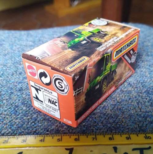2019 MATCHBOX ~ "Power Grab"  No 97/100 ~ Mercedes Benz Unimog U300 ~ Mint in Sealed Box