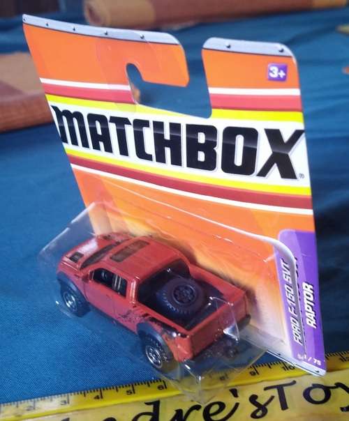2009 Matchbox ~ 54/75 Ford F-150 SVT Raptor ~ Mint on Short card