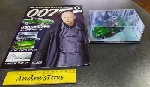 James Bond 007 Car collection ~ 6 ~ Jaguar XKR ~ Die Another Day