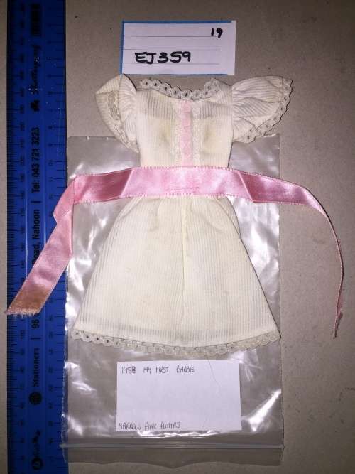 Barbie - Clothes Accessory - 1985 My First Barbie Dress