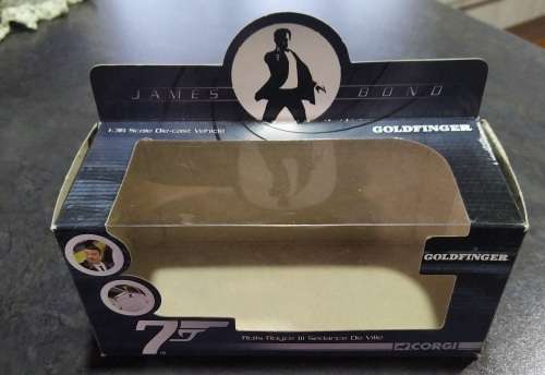 Corgi ~ 1:36 Goldfinger Rolls Royce III Sedance De Ville ~ Box only