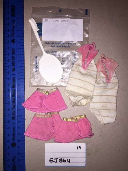 Barbie - Clothes Accessories - Tennis - 1988