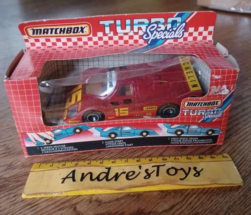 Matchbox Turbo Specials -~ TS-3 Michelin Kremer Porsche CK5