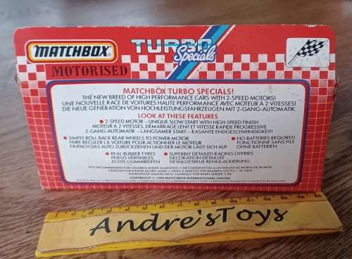 Matchbox Turbo Specials -~ TS-3 Michelin Kremer Porsche CK5