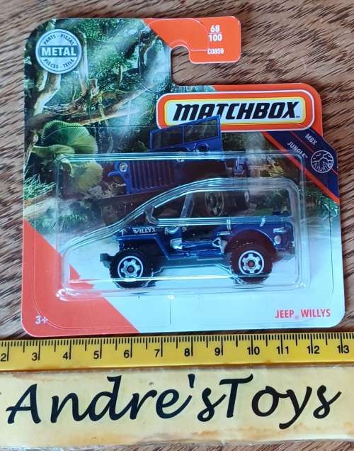2020 Matchbox Lesney ~ 68/100 Jeep Willys ~ Mint on Short card