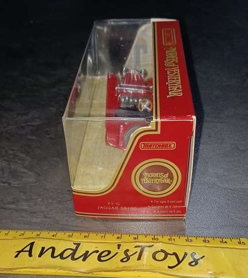 Matchbox Models of Yesteryear ~ Y1-G Jaguar SS100 ~ Boxed
