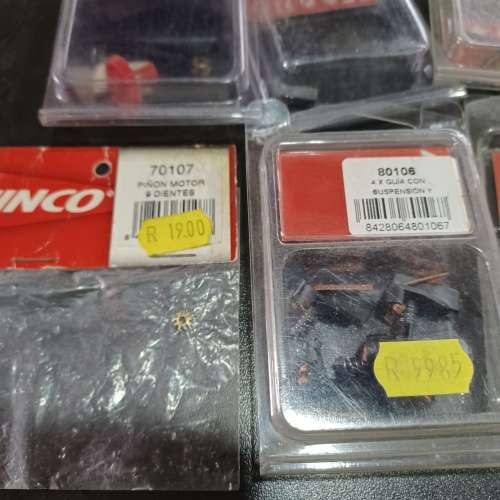 Ninco parts - a tub of goodies ~ wining bid  takes the lot.