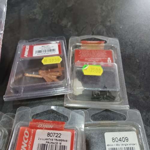 Ninco parts - a tub of goodies ~ wining bid  takes the lot.