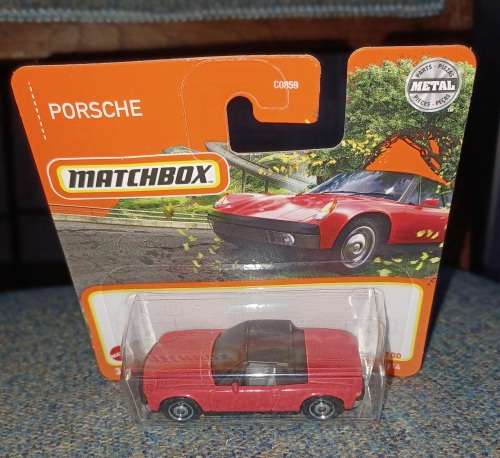 2021 Matchbox ~ 45/100 71 porsche 914 ~ Mint on Short card