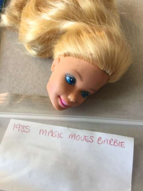 Barbie Head - Magic Moves Barbie - 1985