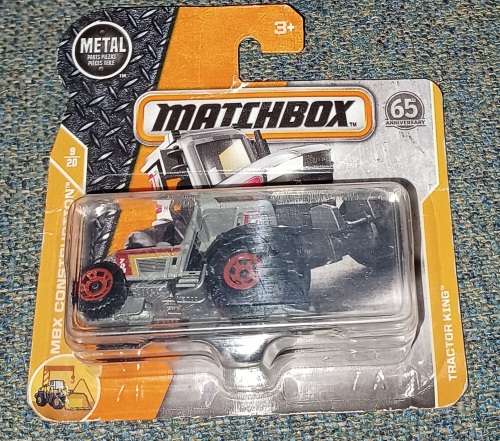 2017 Matchbox ~ 44/125 Tractor King ~ Mint on Short card