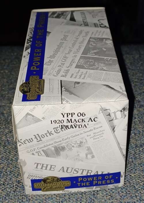 1995 Matchbox Collectibles. Power of the press ~ YPP06 1920 Mack AC ~ MIB