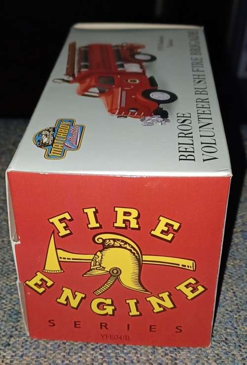 1995 Matchbox Collectibles. fire series ~YFE04/B 1939 Bedford Tanker `Belrose volunteer Bush Brigade