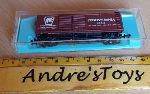 Model train ~ Atlas  ~ N Scale - 2286 Pennsylvania 40 Double Door Car ~ Cased