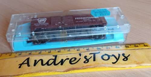 Model train ~ Atlas  ~ N Scale - 2286 Pennsylvania 40 Double Door Car ~ Cased