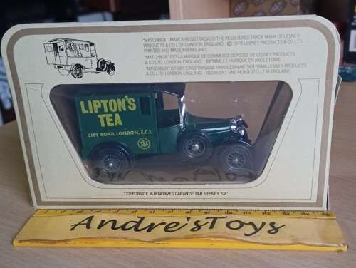 Matchbox Models of Yesteryear ~ Y5 1927 Talbot `Lipton tea` ~ Boxed