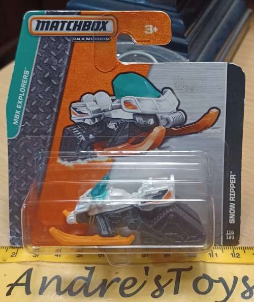 2013 Matchbox ~ 116/120 Snow Ripper ~ Mint on Short card