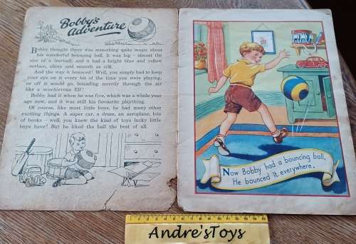 Children`s Color story books - Mitzi - Marooned / Bobby`s adventure / kleuter Versies