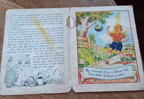 Children`s Color story books - Mitzi - Marooned / Bobby`s adventure / kleuter Versies