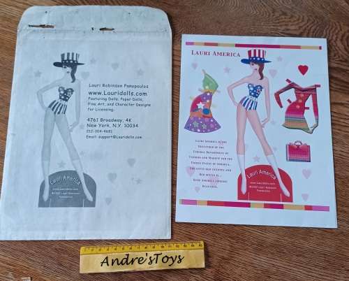 Lauri robinson Panopouplos `Paper Doll`